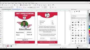 ID Card Tutorial for CorelDraw - How to design ID Card with CorelDraw for Beginners & Pro