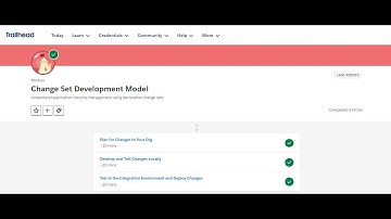 Change Set Development Model || Salesforce Trailhead || Plan, Develop, Test & Deploy Changes In Org.