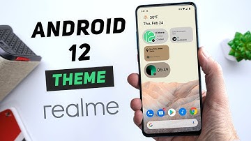 Android 12 theme for Realme and Oppo devices