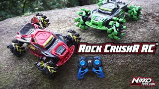 Nikko Rc Rock Crushr Techno-vert