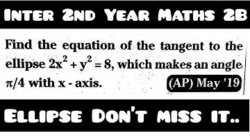 Ellipse@maths naresh eclass