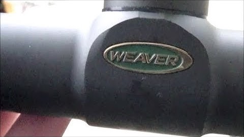 Weaver 4-16x42mm A/O V- Series classic preview.