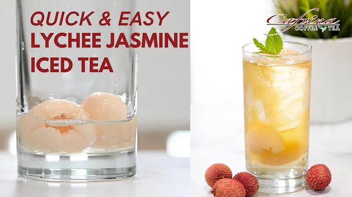 How to Make the BEST Iced Tea | 3 Ingredient Lychee Jasmine Iced Tea - DayDayNews