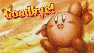 Goodbye for now...