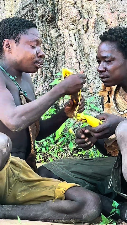 Chaaba’s Serious About Food! 😜| Hadzabe Tribe Life #hadzabetribe