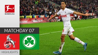 1. FC Köln - Greuther Fürth 3-1 | Highlights | Matchday 7 - Bundesliga 2021/22