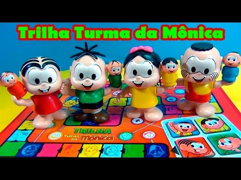 TURMA DA MÔNICA BRINCA- [Bonequinhos na Trilha] #TiaCris #TurmadaMonica #TurmadaMonica