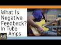 What is Negative Feedback?  Tube Guitar Amp Theory And Tone Test