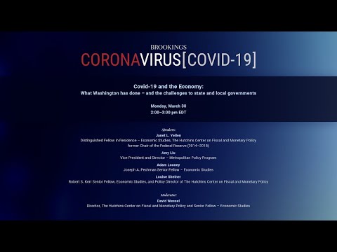 COVID-19 and the Economy: What Washington has done and the challenges to state and local governments - COVID-19 and the Economy: What Washington has done and the challenges to state and local governments
