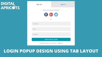 Tabbed Signin Signup Popup Form: Responsive Bootstrap 4 Login Modal Design using HTML/ CSS