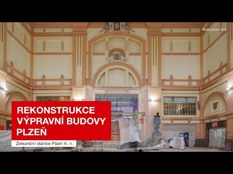 Rekonstrukce výpravní budovy Plzeň, Železniční stanice Plzeň hl. n.