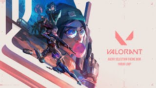 Valorant Ost Ep5 - Agent Selection Theme Bgm 1Hour Loop