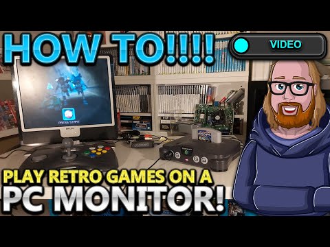 ► - How to - Play retro consoles on a PC monitor