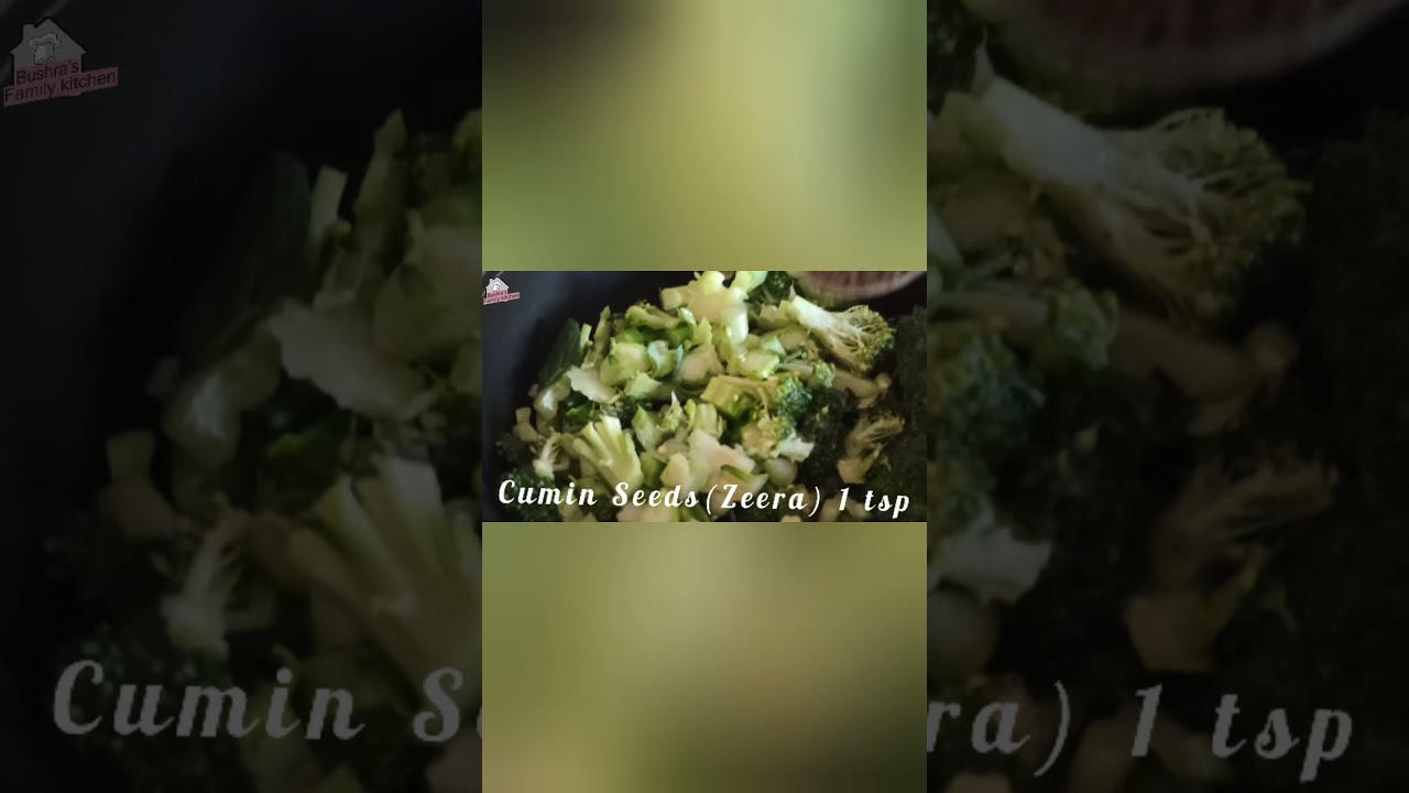 Broccoli & Palak|Broccoli recipe|