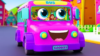 Wheels On The Bus - Fun Adventure Ride Nursery Rhyme for Kids