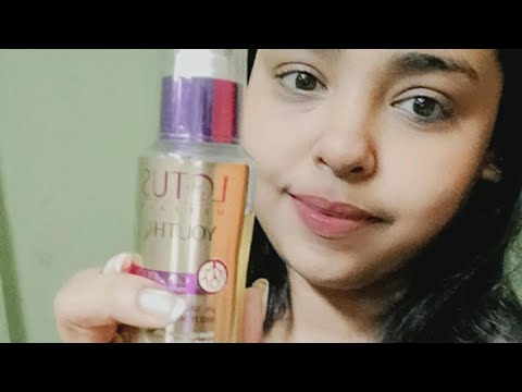 Video: Lotus Herbals YouthRx Gineplex ph. Balanserende Multi Active Toner Review