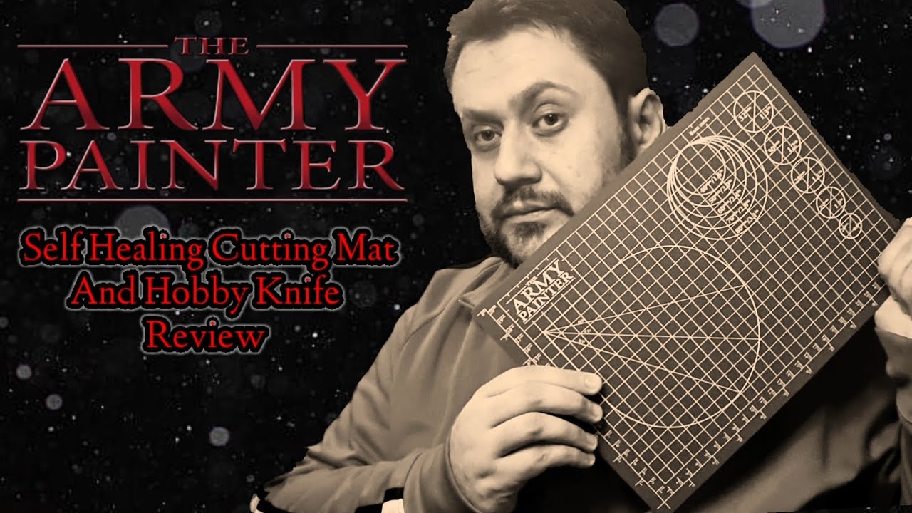 The Army Painter Self Healing Cutting Mat and Hobby Knife Review