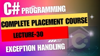 C - Exception Handling | C Programming | Complete Placement Course