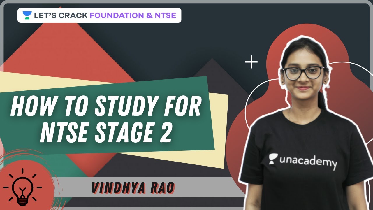 How to Study for NTSE Stage 2 | Biology | Foundation & NTSE | Vindhya Rao