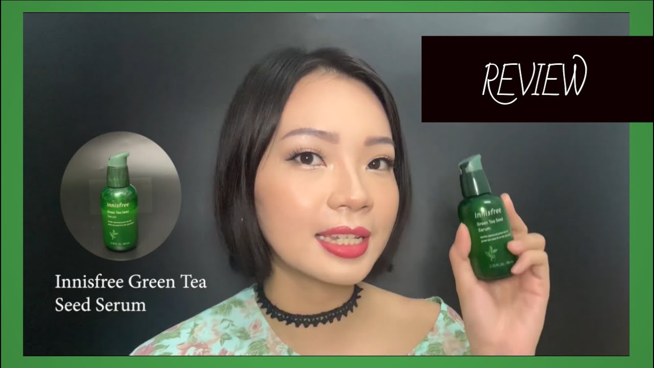 [BYEOLSSO] Kem dưỡng ẩm cho da nhạy cảm | Mỹ Phẩm Hàn Quốc Innisfree Green Tea Seed Serum🍀