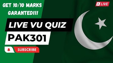 PAK301 LIVE VU QUIZ 2 | Get Full Marks Guaranteed | Quiz Hacks | Virtual University