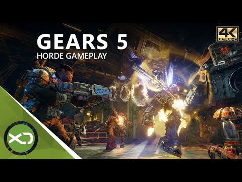 Gears 5: Horde Gameplay in 4K - Gamescom 2019