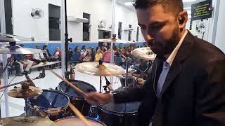 Video thumbnail of "Nossa esperança - Harpa Cristã... Groove! 🥁🎵🎧"