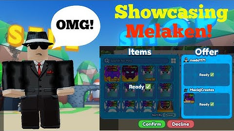 Showcasing Melaken 🐙 The Very Rare Secret Pet! | Mining Simulator 2