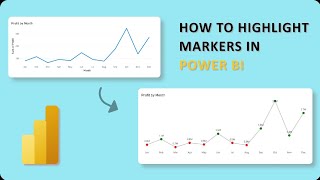 Highlighting Line Chart Markers in Power Bi