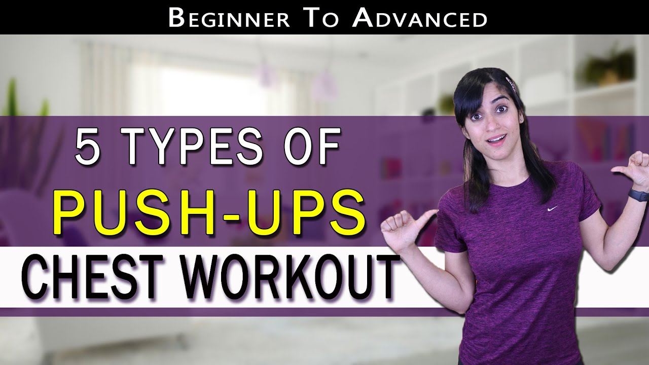 The BEST HOME CHEST WORKOUT (NO EQUIPMENT NEEDED) | GunjanShouts - YouTube