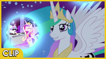 Celestia Beginning Luna's Duties - MLP: Friendship Is Magic [Season 7]