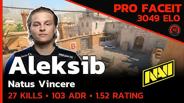 CS2 POV | Aleksib NAVI SMURFING on FACEIT 🔥 (DUST2) FACEIT LVL 10 | Nov 12, 2024
