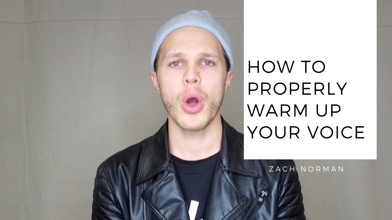 How to Properly Warm Up Your Voice - YouTube