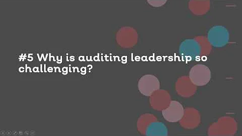 13 Questions every Internal Auditor Wants Answering Before Doing Another Leadership Audit