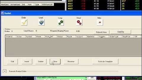 DAS Trader Tips Video:  Batch Orders Part 1:  Setting up Batch and Predefined Orders