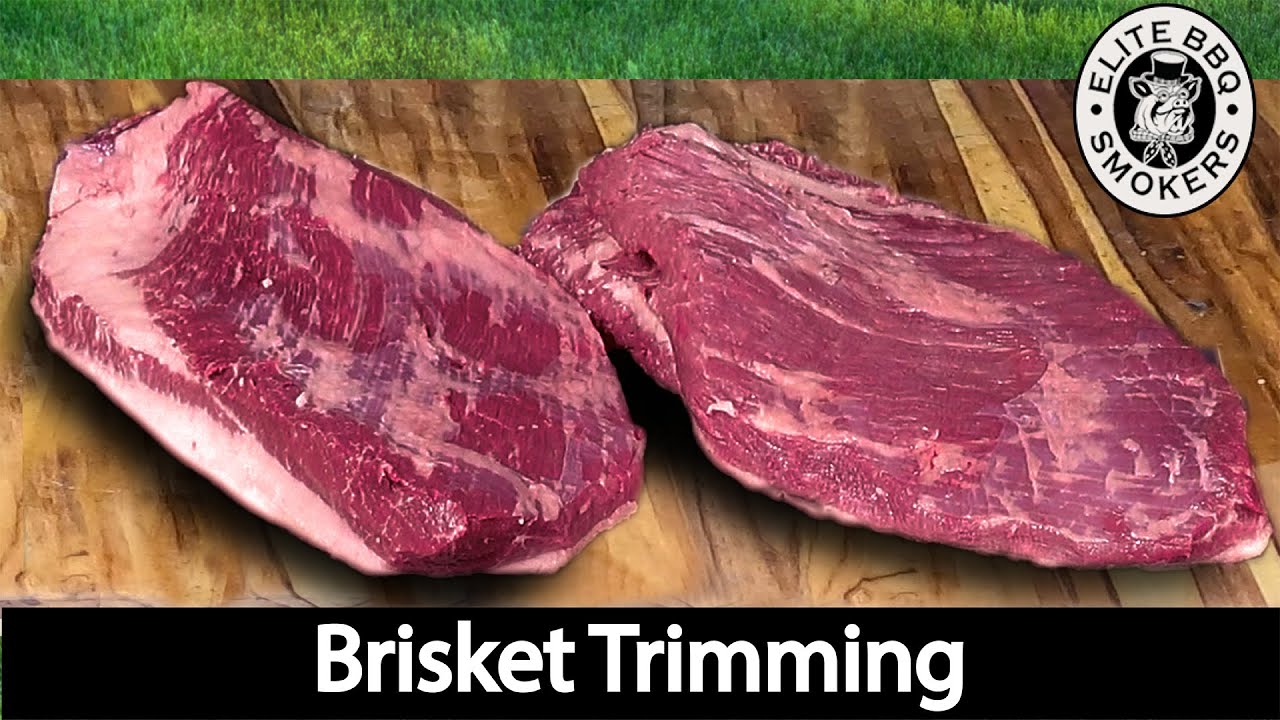 How to Trim a Brisket for a BBQ Simple and Easy YouTube