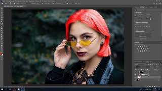 КАК ИЗМЕНИТЬ ЦВЕТ ВОЛОС В ФОТОШОПЕ   Уроки фотошопа