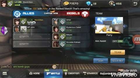 Cheat No Detect and Fast Reload CA