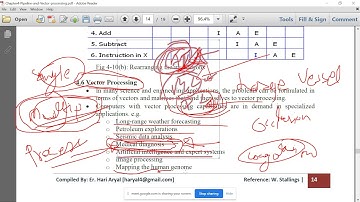 vector processing and matrix multiplication