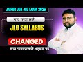 “JLO JDA new syllabus 2025”