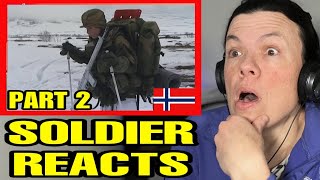 Brutal Arctic Survival -Norwegian School of Winter Warfare -Unbreakable (US Soldier Reacts) Part 2/2