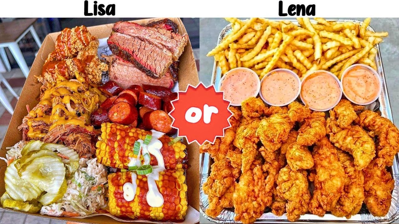 LISA OR LENA 💞 (YUMMY FOOD & TASTY SNACKS & SWEETS)
