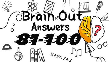 Brain Out Answers Walkthrough All Levels 81- 100