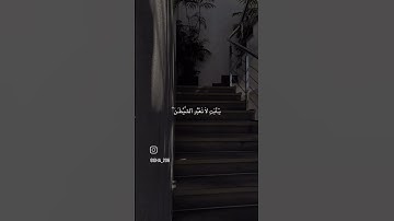 يا أبت إني قد جاءني من العلم ما لم يأتك فاتبعني أهدك صراطا سويا(٤٣)مريم #قرآن #تلاوة#ياسر_الدوسري