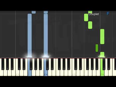 Les Choristes - Caresse sur l'océan (Piano facile)