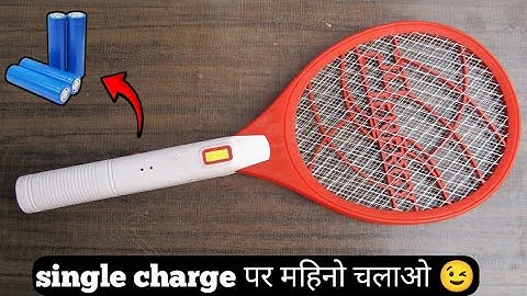 how to increase mosquito racket battery backup || mosquito bat upgrade || मच्छर का the end 😁😅||