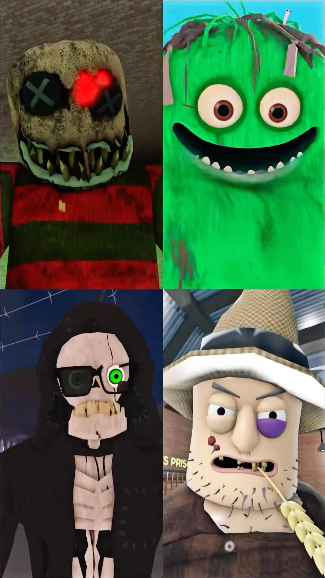 Roblox OMG Jumpscare's #sprunki #incredibox #digitalcircus #sonic #mario #pomni #catnap