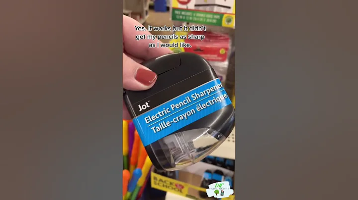 Dollar Tree review: Electric Pencil Sharpener