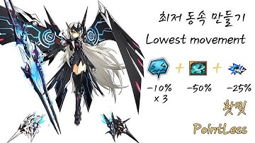 [Elsword KR] Code:Ultimate - 최저동속 만들기(Lowest movement)