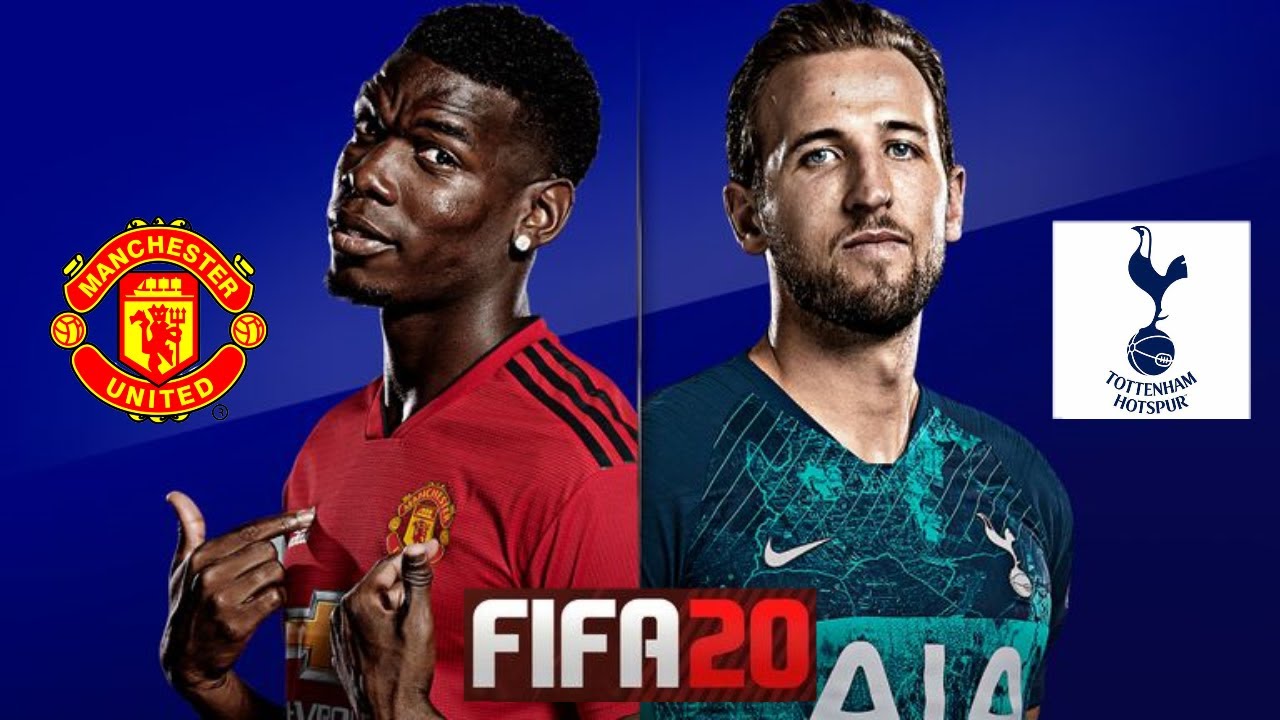FIFA 20 Gameplay - Manchester United vs. Tottenham Hotspur | Ps4 Pro 4K HD @ Old Trafford.